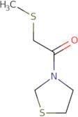 2-(Methylsulfanyl)-1-(1,3-thiazolidin-3-yl)ethan-1-one
