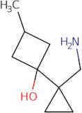 1-[1-(Aminomethyl)cyclopropyl]-3-methylcyclobutan-1-ol