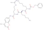 N-CBZ-L-Lysyl-L-lysyl-L-arginine 7-amido-4-methylcoumarin, triacetate salt