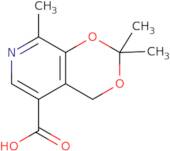 2,2,8-Trimethyl-2H,4H-[1,3]dioxino[4,5-c]pyridine-5-carboxylic acid