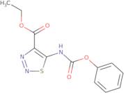 Ethyl 5-phenoxycarbonylamino-1,2,3-thiadiazole-4-carboxylate