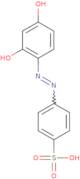 4-[2-(2,4-Dihydroxyphenyl)diazenyl]benzenesulfonic acid