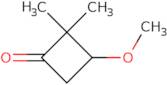 3-Methoxy-2,2-dimethylcyclobutan-1-one