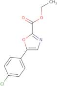 Ethyl 5-(4-chlorophenyl)-1,3-oxazole-2-carboxylate