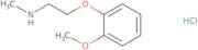 [2-(2-Methoxyphenoxy)ethyl](methyl)amine hydrochloride