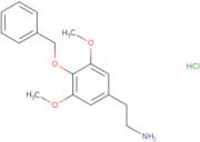 2-[4-(Benzyloxy)-3,5-dimethoxyphenyl]ethan-1-amine hydrochloride