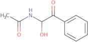 N-(1-Hydroxy-2-oxo-2-phenylethyl)acetamide