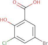 5-Bromo-3-chloro-2-hydroxybenzoic acid