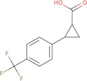 2-[4-(Trifluoromethyl)phenyl]cyclopropane-1-carboxylic acid