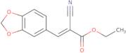 ethyl 3-benzo[3,4-d]1,3-dioxolen-5-yl-2-cyanoprop-2-enoate