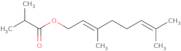 3,7-Dimethyl-2,6-octadienyl isobutyrate