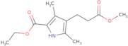 Ethyl 4-(3-methoxy-3-oxopropyl)-3,5-dimethyl-1H-pyrrole-2-carboxylate