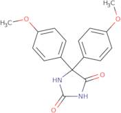 5,5-Bis(4-methoxyphenyl)imidazolidine-2,4-dione