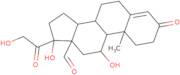 11b,17,21-Trihydroxy-3,20-dioxo-pregn-4-en-18-al