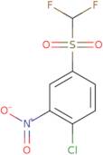 1-Chloro-4-difluoromethanesulfonyl-2-nitrobenzene