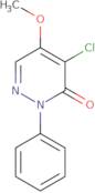 4-Chloro-5-methoxy-2-phenyl-3(2H)-pyridazinone