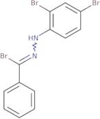 1-[Bromo(phenyl)methylene]-2-(2,4-dibromophenyl)-hydrazine