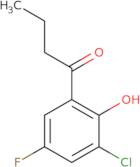 1-(3-Chloro-5-fluoro-2-hydroxyphenyl)butan-1-one