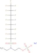 Sodium 2-(N-ethylperfluorooctane-1-sulfonamido)ethyl phosphate