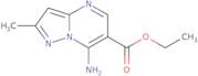 Ethyl 7-amino-2-methylpyrazolo[1,5-a]pyrimidine-6-carboxylate