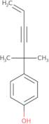 4-(2-Methylhex-5-en-3-yn-2-yl)phenol