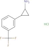 2-[3-(Trifluoromethyl)phenyl]cyclopropan-1-amine hydrochloride