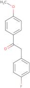 2-(4-Fluorophenyl)-1-(4-methoxyphenyl)ethan-1-one