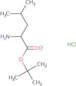 tert-Butyl (2S)-2-amino-4-methylpentanoate hydrochloride