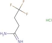 4,4,4-Trifluorobutanimidamide hydrochloride