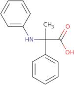 2-Phenyl-2-(phenylamino)propanoic acid