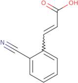 (2E)-3-(2-Cyanophenyl)prop-2-enoic acid