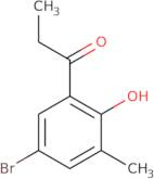 1-(5-Bromo-2-hydroxy-3-methylphenyl)propan-1-one