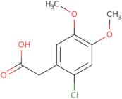 2-Chloro-4,5-dimethoxyphenylacetic acid