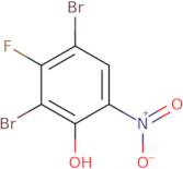 2,4-Dibromo-3-fluoro-6-nitrophenol