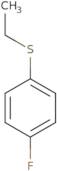 Ethyl 4-fluorophenyl sulfide