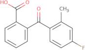 2-(4-Fluoro-2-methylbenzoyl)benzoic acid