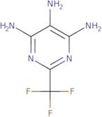 2-(Trifluoromethyl)pyrimidine-4,5,6-triamine