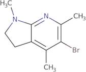 5-bromo-1,4,6-trimethyl-2,3-dihydro-1h-pyrrolo[2,3-b]pyridine