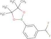 2-[3-(Difluoromethyl)phenyl]-4,4,5,5-tetramethyl-1,3,2-dioxaborolane