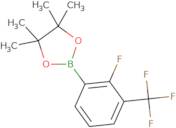 2-[2-Fluoro-3-(trifluoromethyl)phenyl]-4,4,5,5-tetramethyl-1,3,2-dioxaborolane