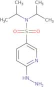 6-Hydrazinyl-N,N-bis(propan-2-yl)pyridine-3-sulfonamide