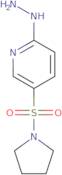 2-Hydrazinyl-5-(pyrrolidine-1-sulfonyl)pyridine