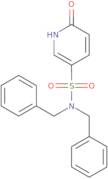 N,N-Dibenzyl-6-oxo-1,6-dihydropyridine-3-sulfonamide