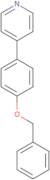 4-[4-(Benzyloxy)phenyl]pyridine