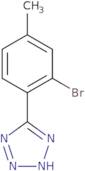 5-(2-Bromo-4-methylphenyl)-1H-tetrazole