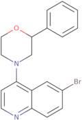 6-Bromo-4-(2-phenylmorpholin-4-yl)quinoline