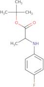 tert-Butyl 2-[(4-fluorophenyl)amino]propanoate