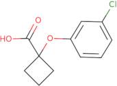 1-(3-Chlorophenoxy)cyclobutane-1-carboxylic acid