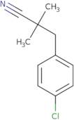 3-(4-Chlorophenyl)-2,2-dimethylpropanenitrile