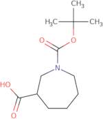 1-[(tert-butoxy)carbonyl]azepane-3-carboxylic acid